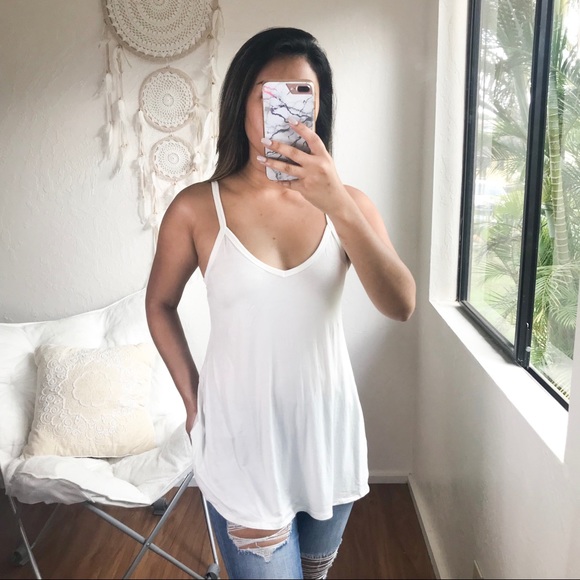🏷SALE CAMI in ivory - Picture 2 of 5
